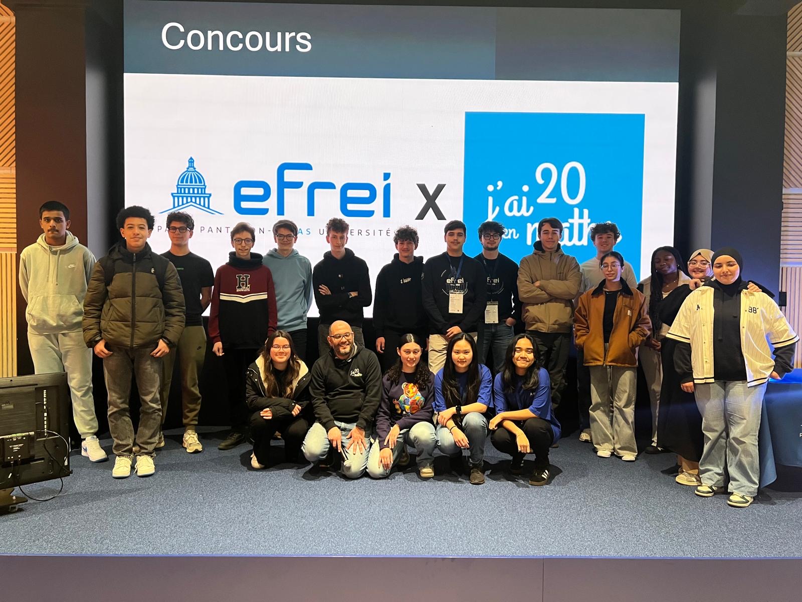 Edition précédente de Qui aura 20 en maths ? avec l'EFREI